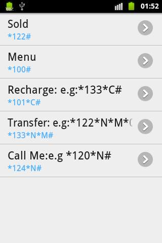 USSD SERVICES world screenshot 2