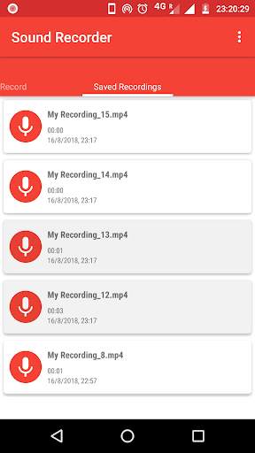 Voice Recorder Sound Recorder screenshot 2