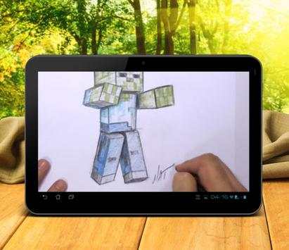How to Draw Minecraft screenshot 2
