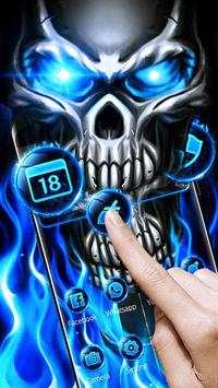 Flame Skull Theme screenshot 2