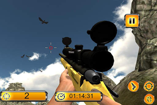 Forest Crow Hunter 3D - Sniper Shooting Simulation screenshot 1