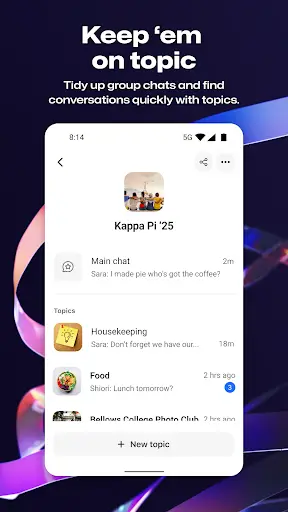 GroupMe screenshot 3
