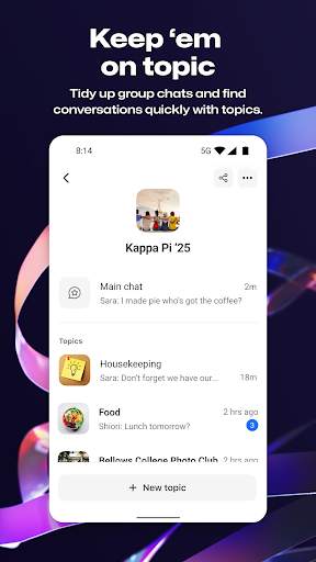 GroupMe screenshot 3