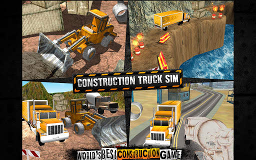 Construction Truck Sim screenshot 1