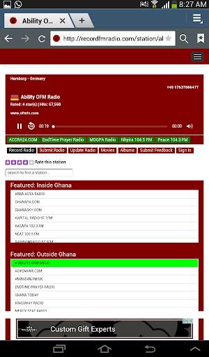 All Browsers Recording Radio Stations screenshot 7