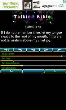 Free Talking Bible, Psalms 3 تصوير الشاشة
