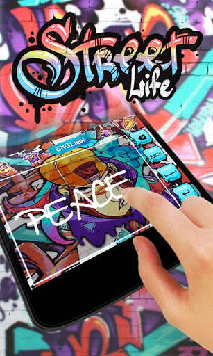 Street Life GO Keyboard  Theme स्क्रीनशॉट 6