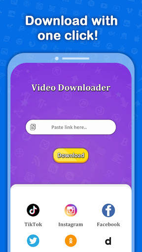 Video Downloader: Free download video screenshot 1