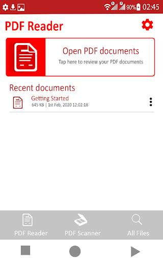 New Pdf Reader 2020 - Pdf Creator Free App 1 تصوير الشاشة