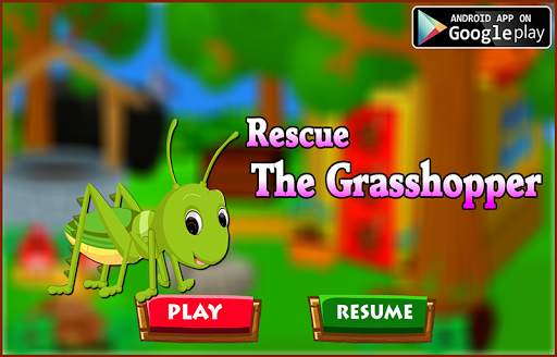 Best Escape Games 251 Rescue The Grasshopper screenshot 3