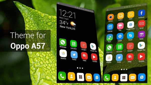 Theme for Oppo A57: Launcher and HD Wallpapers screenshot 2