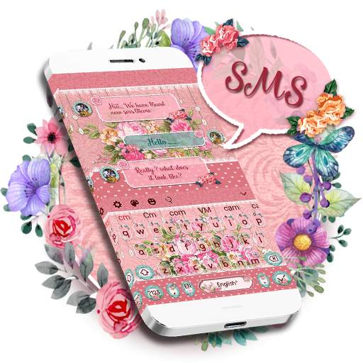 SMS Elegant Rose Keyboard 10001010