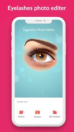 Eyelashes Photo Editor - Eye Beautification screenshot 1