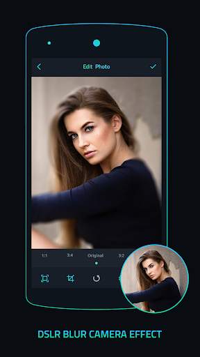 DSLR Camera HD : DSLR Blur Photo Editor 4K HD screenshot 3