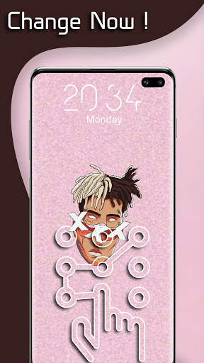 XXXTentacion Pattern Lockscreen скриншот 5