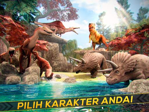 Simulasi Dinosaurus Jurassic 3D screenshot 12