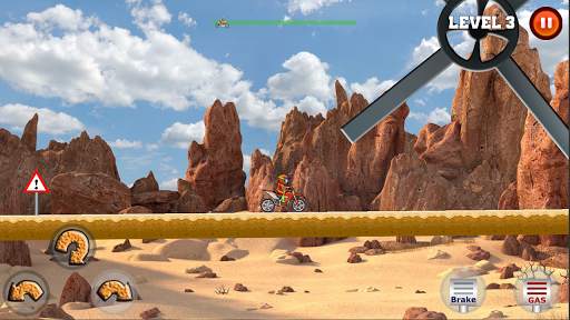 Moto XM hill climb - Amazing race screenshot 6