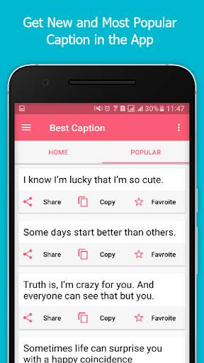 Best Caption For Facebook and Instagram screenshot 2