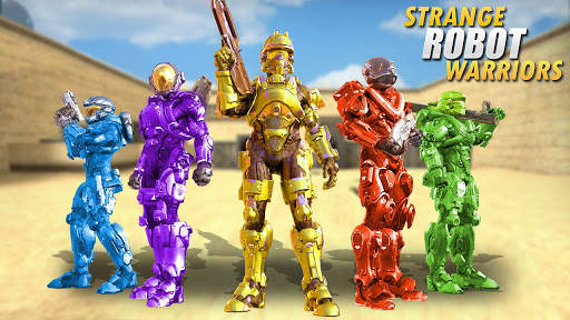 Strange Robot Warriors: New Legacy battlegrounds screenshot 4