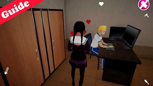 Walkthrough Sakura New School Simulator girls screenshot 5