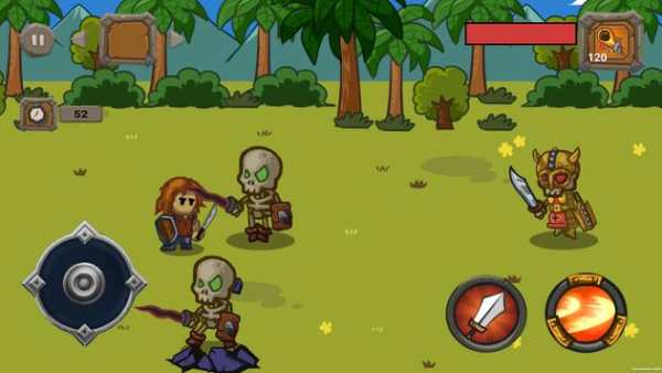 Zombie And Barbarian: Clans War screenshot 2