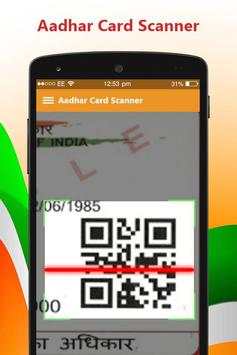Aadhar Card Scanner : Aadhar Online screenshot 1