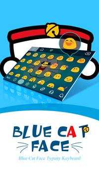 Blue Cat Face screenshot 2