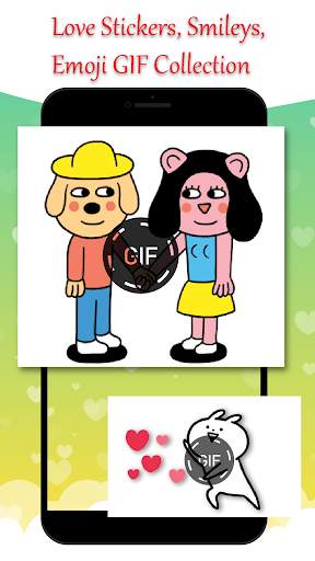 Gif Stickers for Messenger & Chat screenshot 3