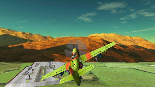 Flight Simulator Airplane 3D screenshot 1
