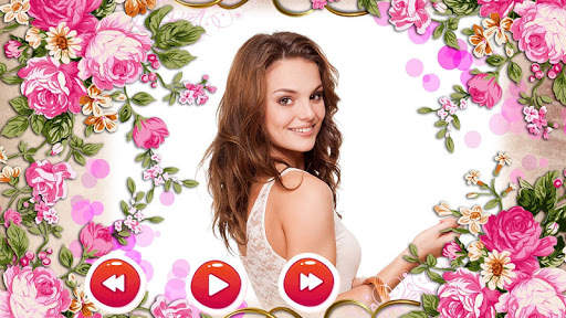 Flower Video Photo Frame screenshot 3