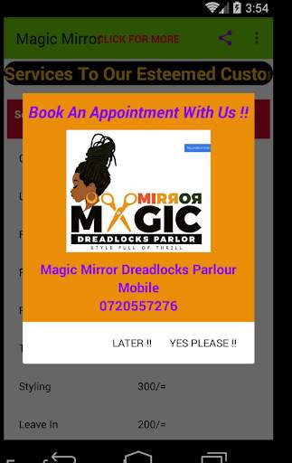 My Magic Mirror Locs स्क्रीनशॉट 4