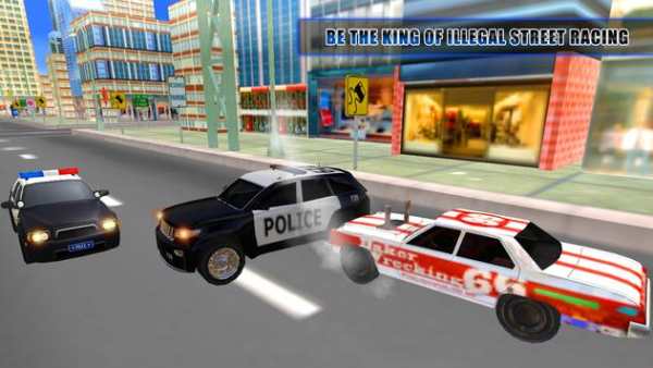 Thief Car VS Police Car screenshot 2