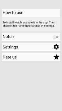 Notch X launcher! screenshot 1