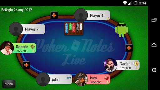 Poker Notes Live screenshot 1