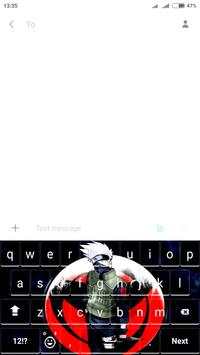 Kakashi Hatake Keyboard Shinobi 6 تصوير الشاشة