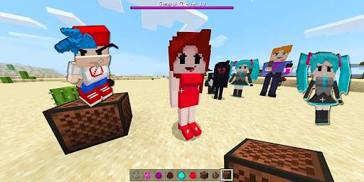 Friday-Night-Funkin Mod for Minecraft pe screenshot 1