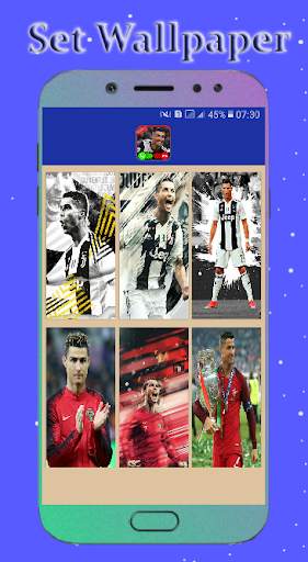 Ronaldo Fake Video Call and Latest Wallpaper 4K screenshot 5