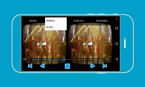 VR-MX Video Player Glass Edi screenshot 4