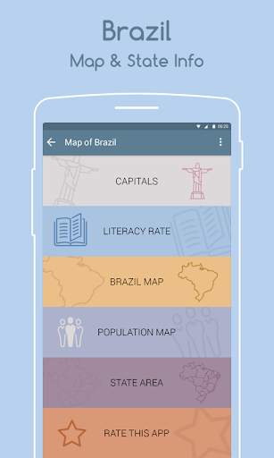 Map of Brazil screenshot 1