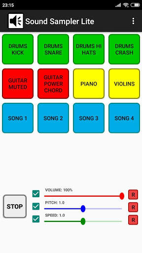 Sound Sampler Lite screenshot 1