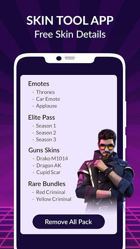 Fire Skin Tool: Skin for Free get free diamonds screenshot 7