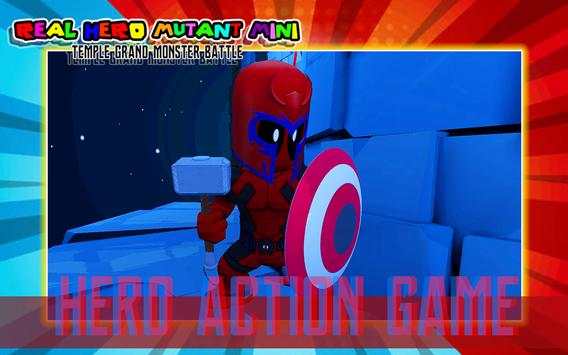 Real Hero Mutant Mini Temple Grand Monster Battle screenshot 1