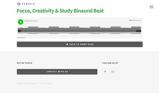 Binaural Beats App - ExBeats Binaural Beats Player screenshot 4