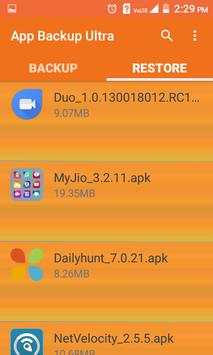 App Backup Restore Ultra screenshot 2