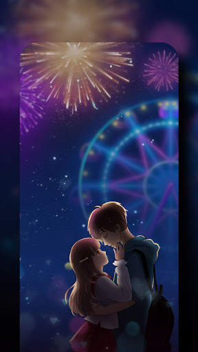 Love Fireworks Live Wallpaper & Launcher Themes screenshot 4