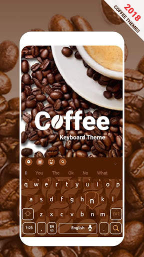 Coffee Bean Keyboard Theme screenshot 1