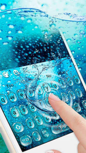 Glass Water Keyboard screenshot 1