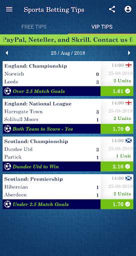 Football Betting Tips | Cricket Betting Tips screenshot 4