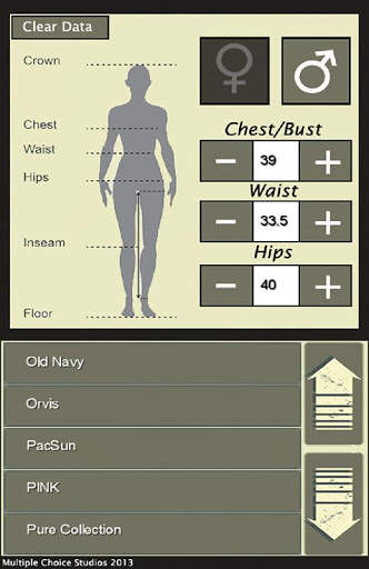My Size Clothing Lite screenshot 3