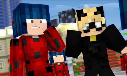 Minecraft PE için Noir Lady Bug screenshot 1